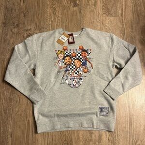 NWT Mitchell & Ness NBA 35th Annual 1985 All Star Game Crewneck Pullover Size L